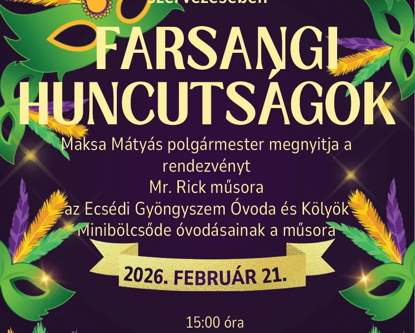 Farsangi huncutságok